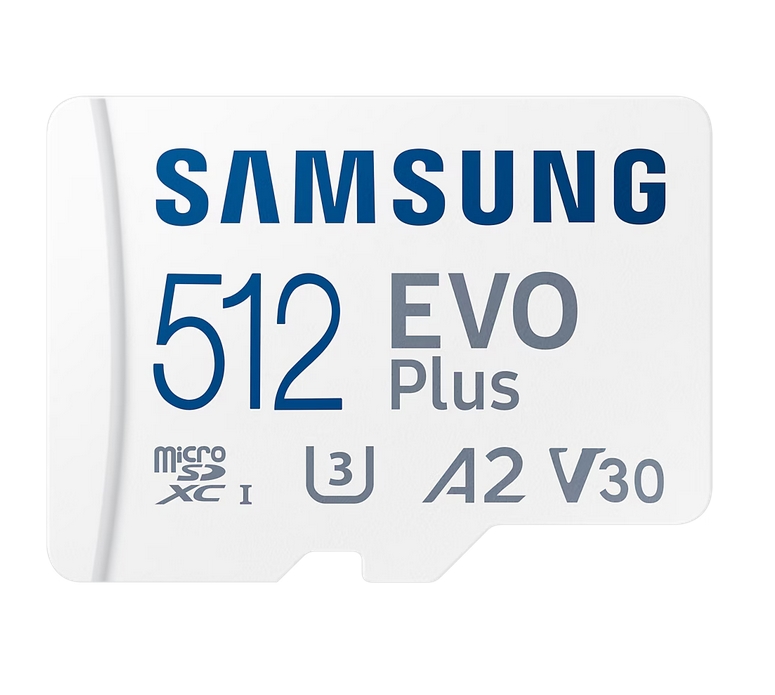 Memory card Samsung 512GB micro SD Card EVO Plus Adapter