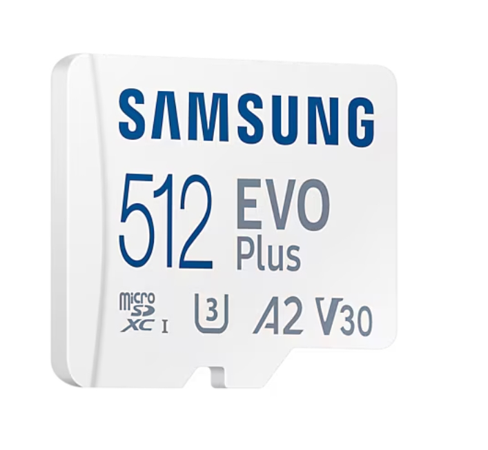 Memory card Samsung 512GB micro SD Card EVO Plus Adapter