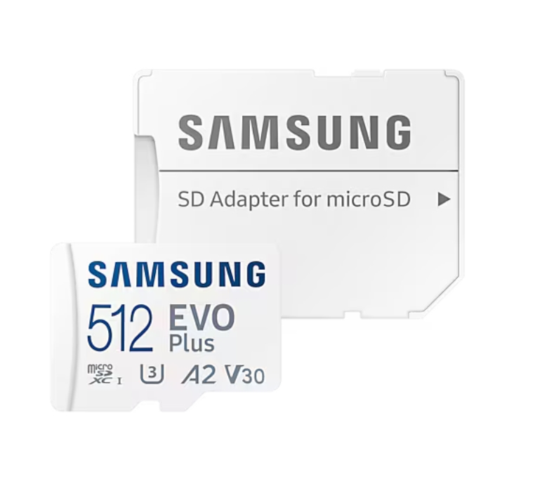 Memory card Samsung 512GB micro SD Card EVO Plus Adapter