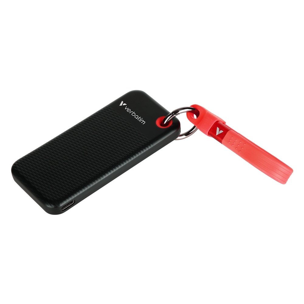 Hard disk Verbatim Pocket SSD USB 3.2 Gen 2 1TB Black/Red