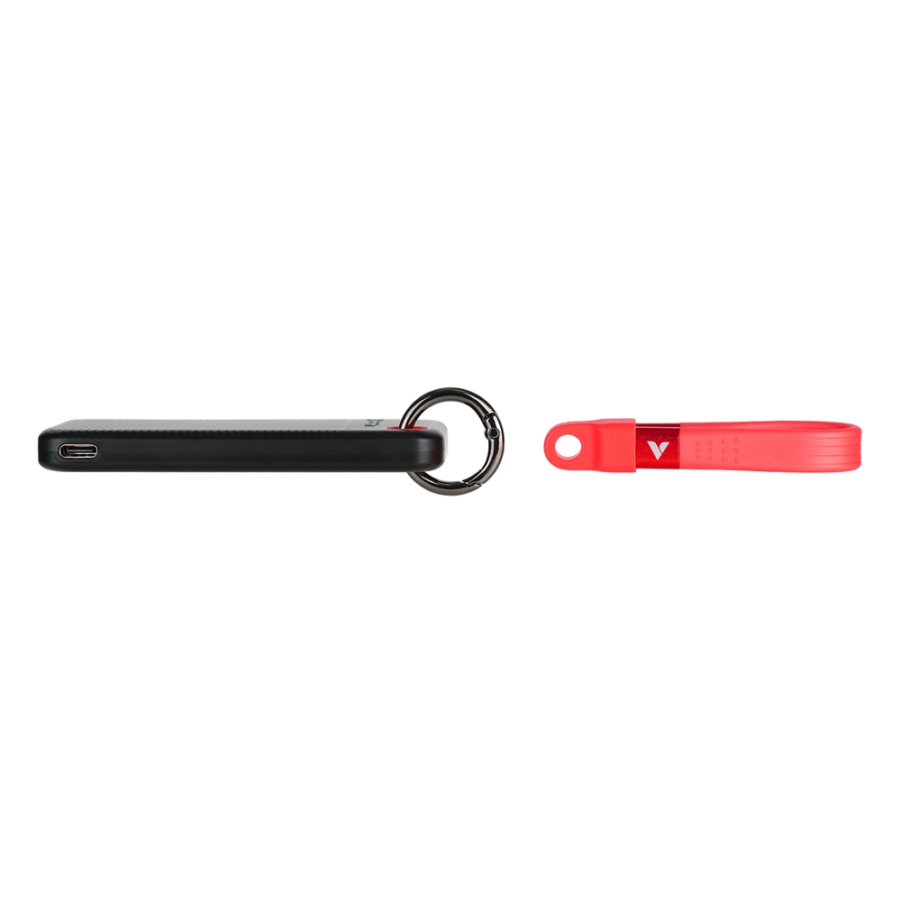 Hard disk Verbatim Pocket SSD USB 3.2 Gen 2 1TB Black/Red