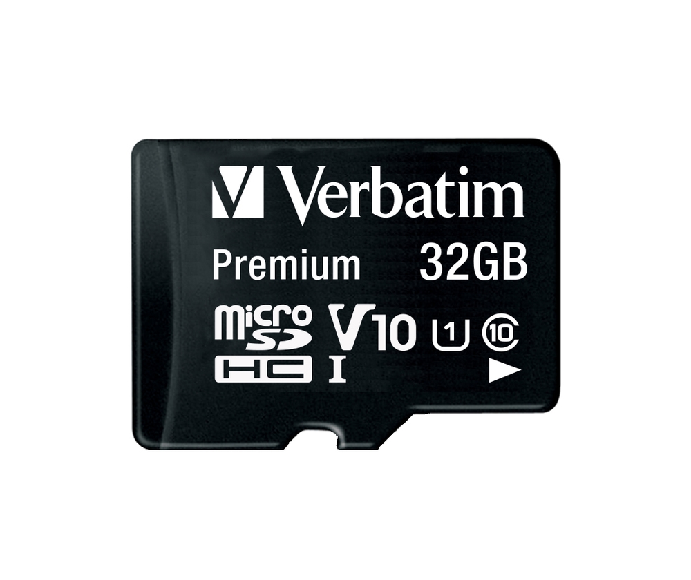 Карта памет Verbatim micro SDHC 32GB Class 10 (Incl. Adaptor)