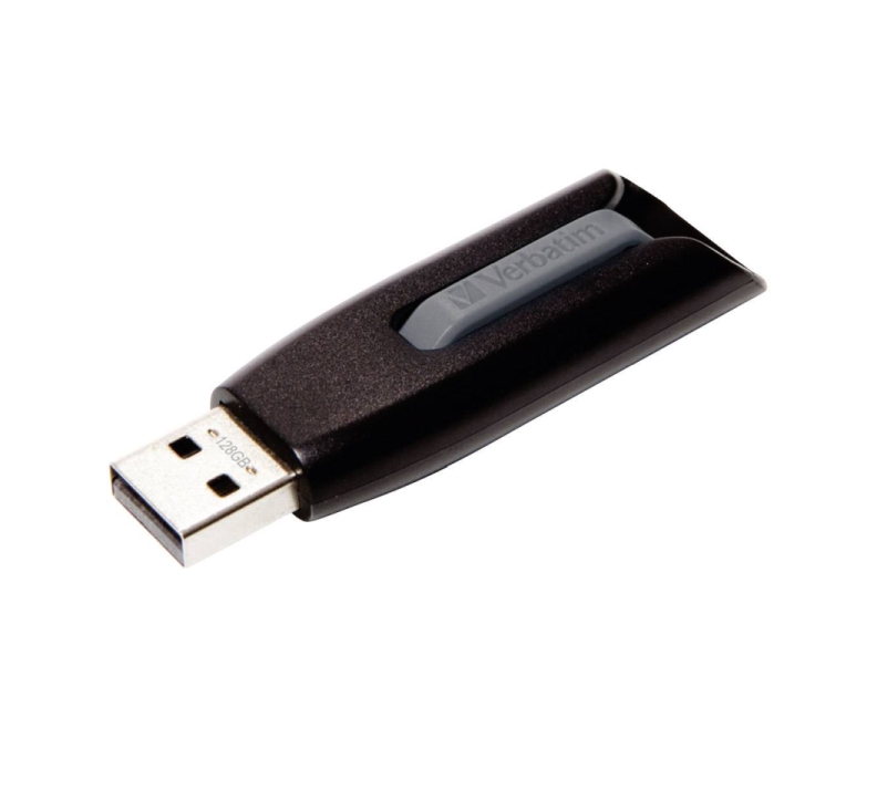 USB памет Verbatim V3 USB 3.0 128GB Store N Go Drive Grey