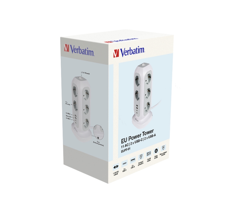 External SSD Verbatim EUPT-01 EU Power Tower 11 AC