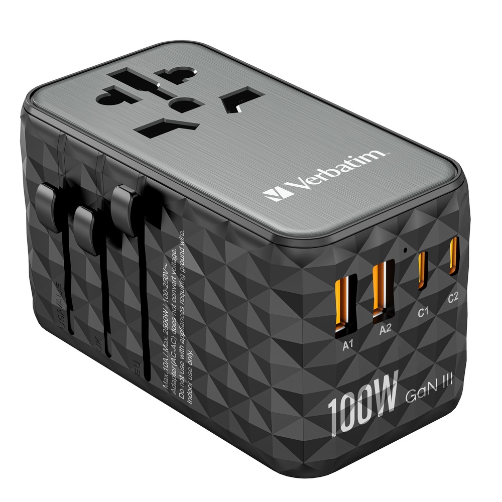 Adapter Verbatim UTA-06 GaN III Universal Travel