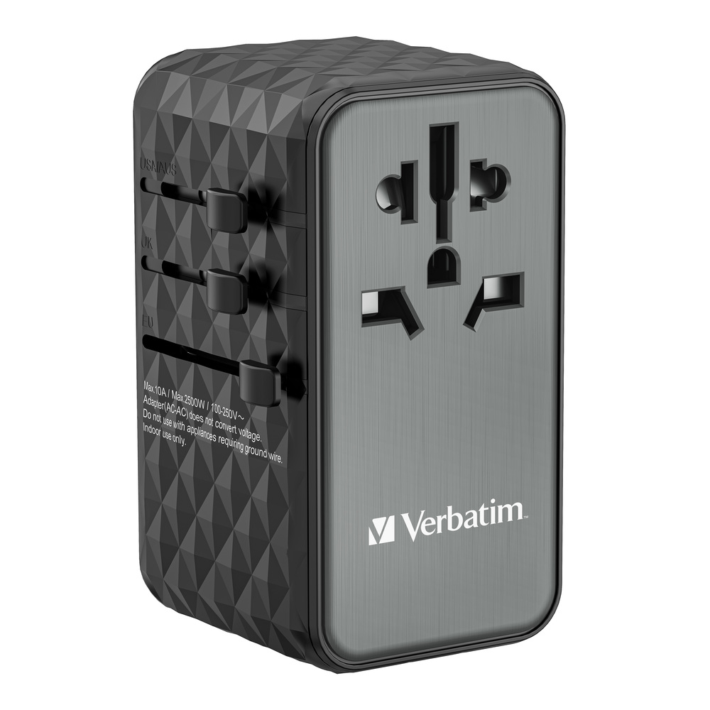 Adapter Verbatim UTA-06 GaN III Universal Travel