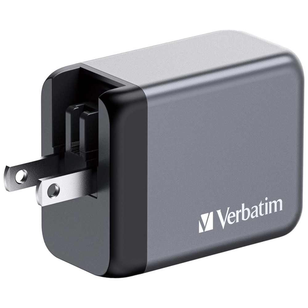 Зарядно устройство Verbatim GNC-65 GaN 3 Port 65W USB A/C