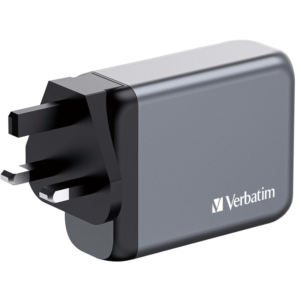 Зарядно устройство Verbatim GNC-100 GaN 4 Port 100W USB A/C