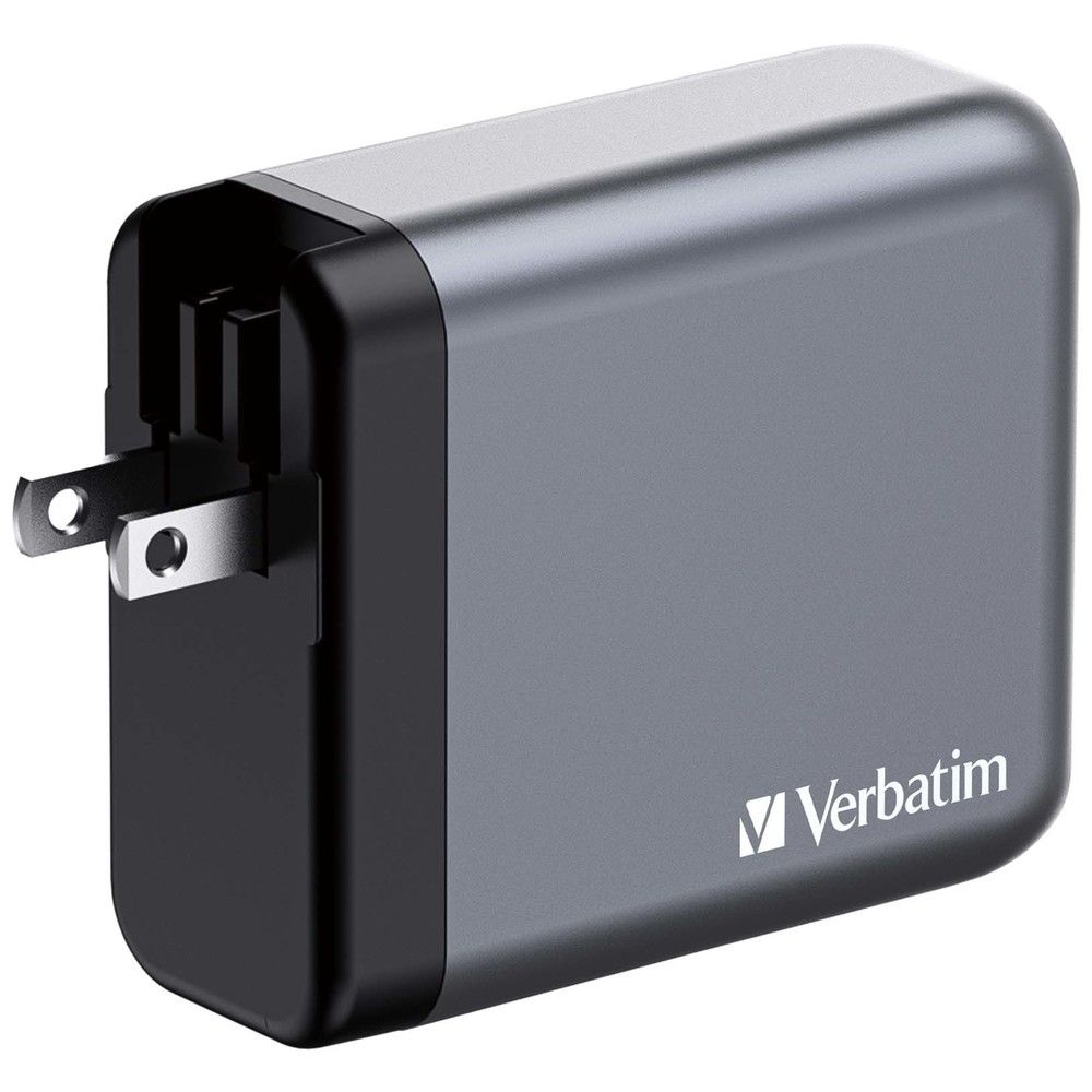 Зарядно устройство Verbatim GNC-140 GaN 4 Port 140W USB A/C