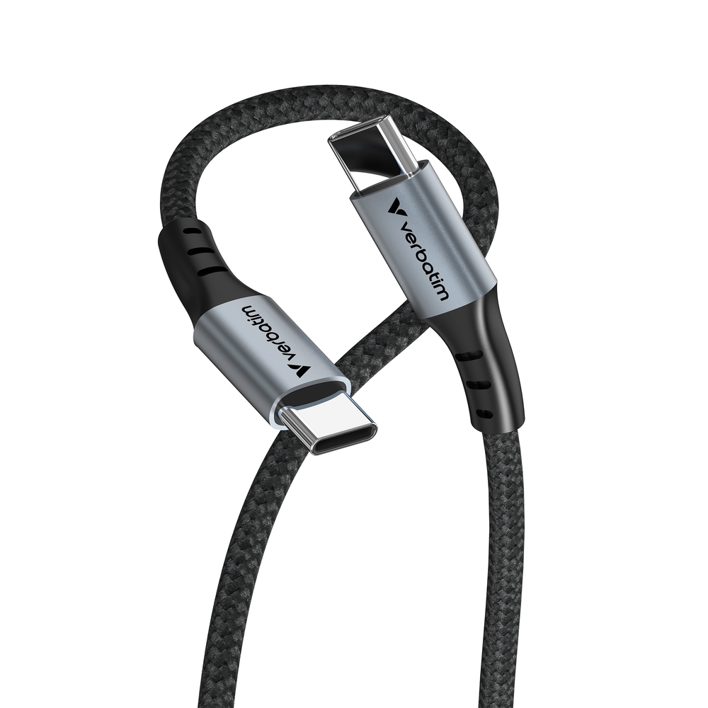 Cable Verbatim Sync & Charge USB C to USB C 60W 120 cm