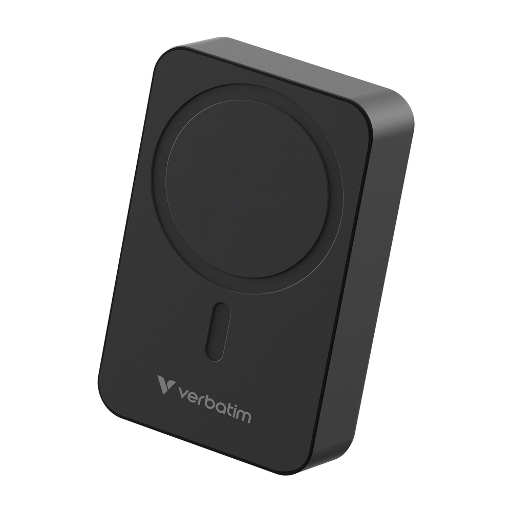 Verbatim Charge n Go Essentials Power Bank Magnetic Wireless 20000mAh Black