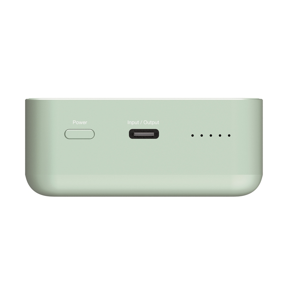 Външна батерия Verbatim Charge n Go Essentials Power Bank Magnetic Wireless 20000mAh Green