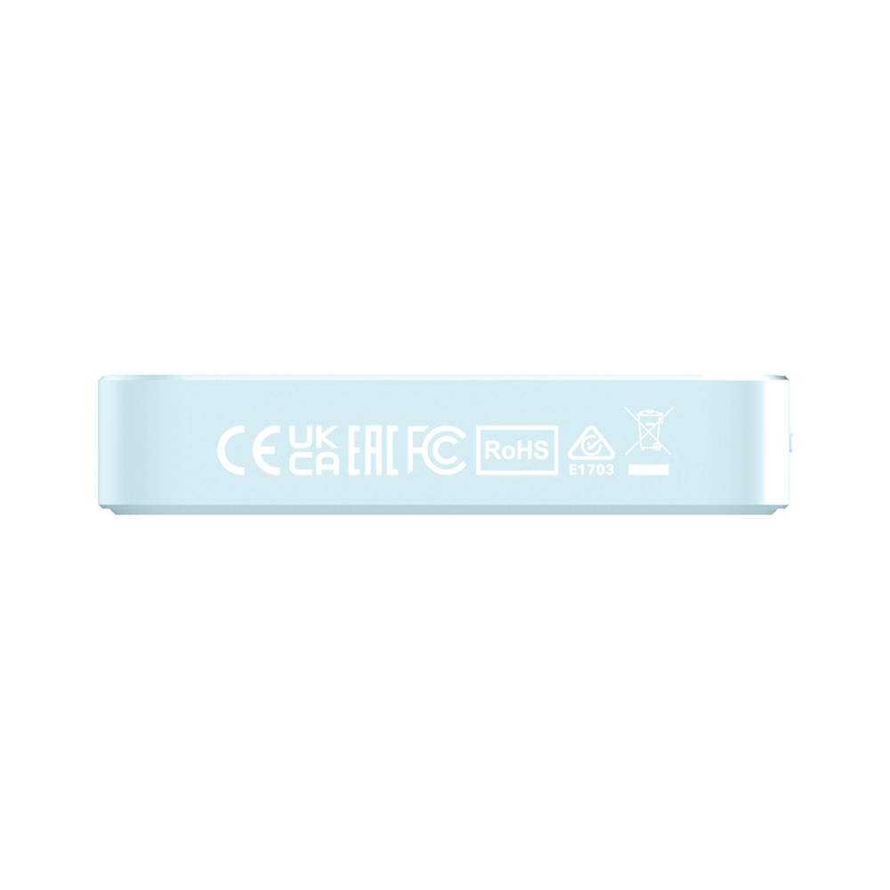 Verbatim Charge n Go Power Bank with Stand Magnetic Wireless 10000mAh Blue