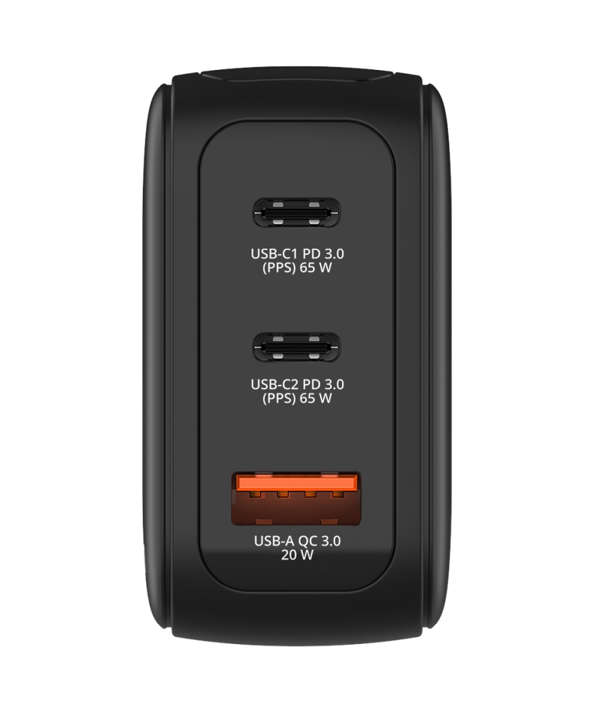 SSD Verbatim Mini GaN зарядно 65W с дисплей