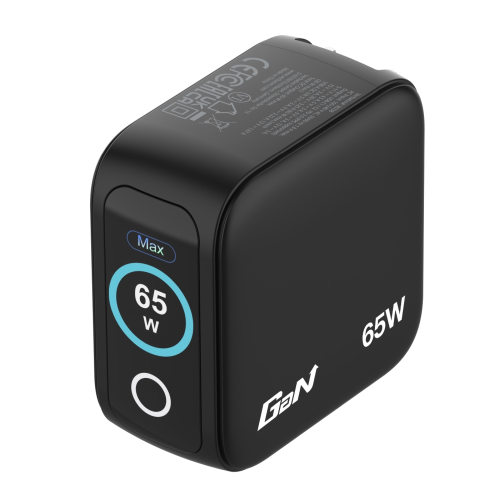 SSD Verbatim Mini GaN зарядно 65W с дисплей