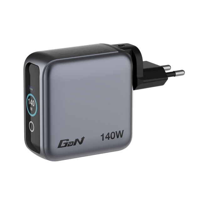 SSD Verbatim Mini GaN зарядно 140W с дисплей