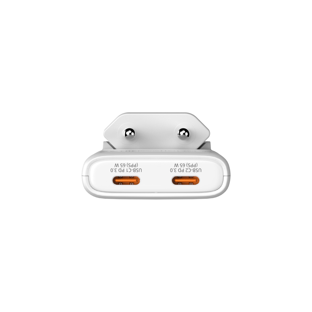SSD Verbatim Fold n Go GaN Charger 65W EU plug White