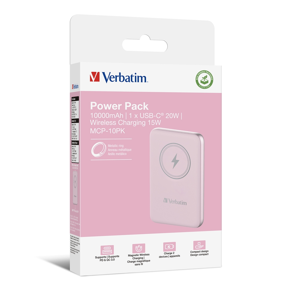 Външна батерия Verbatim MCP-10PK Power Pack 10000mAh