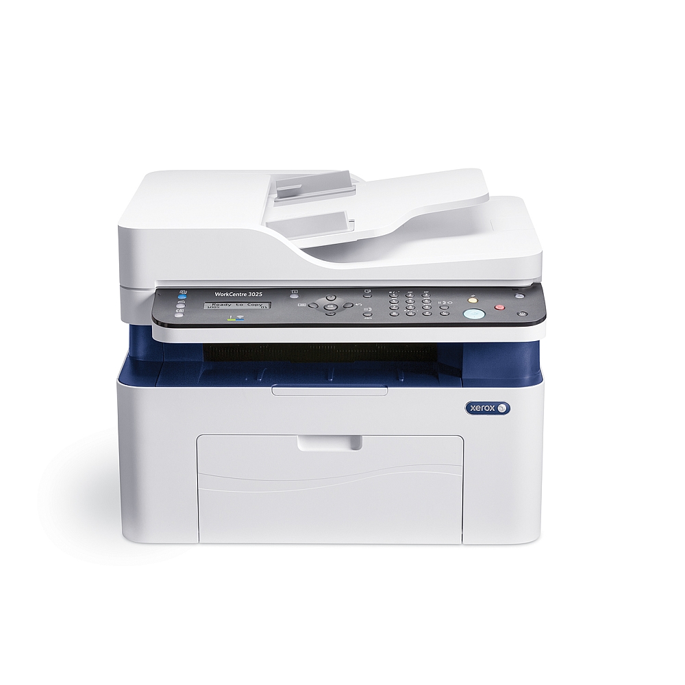 Laser MFP Xerox WorkCentre 3025N ADF + 2 тонер касети подарък