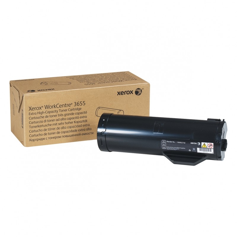 Toner cartridge xerox workcentre 3655 black extra high cap
