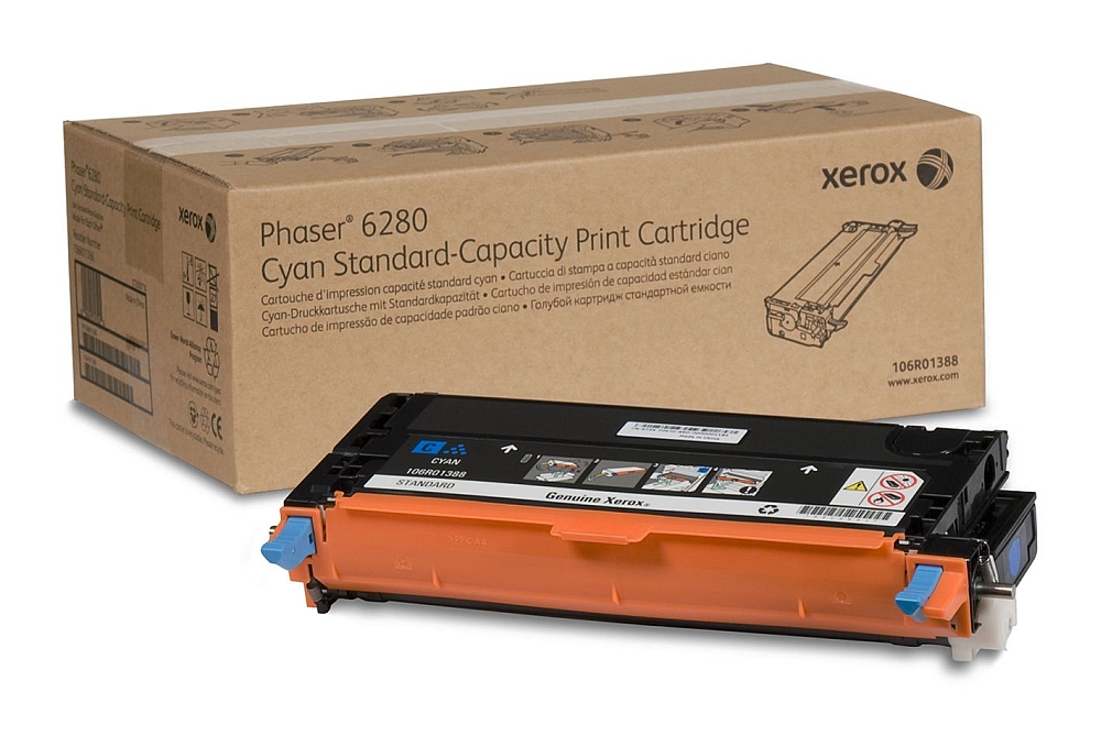 Тонер касета Xerox Phaser 6280 Cyan High Cap