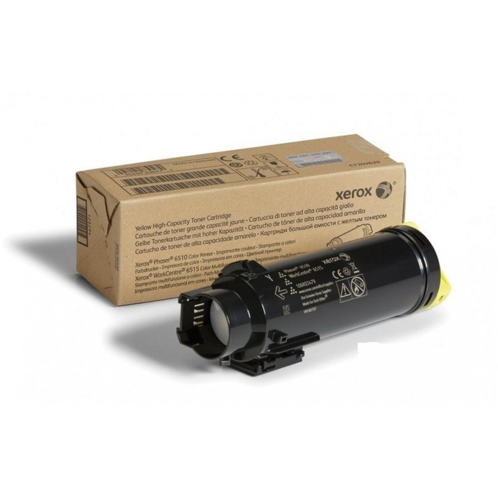Тонер касета Xerox WorkCentre 6515 Yellow Standard Cap (1К)