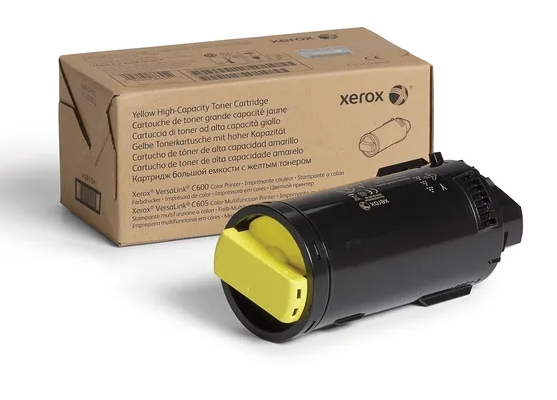 Тонер касета Xerox Yellow High Cap - VL C600 (10,1K)