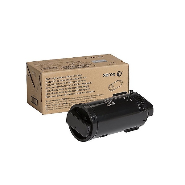Toner cartridge xerox black high cap - vl c600/c605 (12,2k)