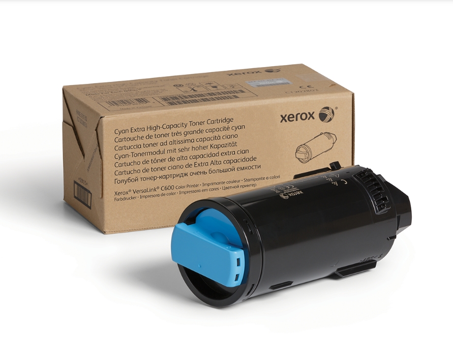 Toner cartridge xerox cyan extra high cap, versalink c600 (16,8k)