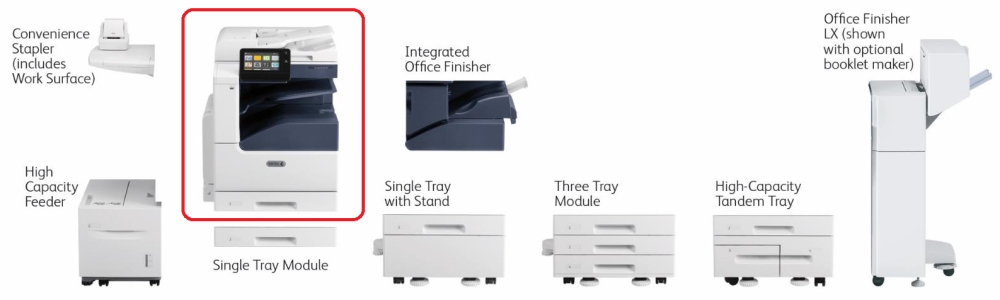 Лазерно МФУ Xerox VersaLink B7030
