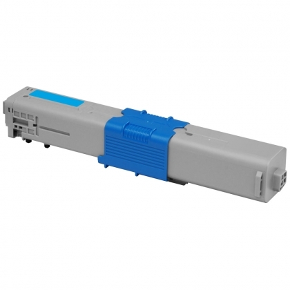 Refilling toner cartridge oki c301/321 cyan (1.5k) - 44973535 with counterchip
