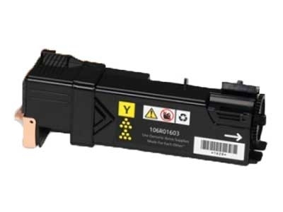 Зареждане нa тонер касета Xerox Phaser 6500 - yellow със смяна чип (2,5K)