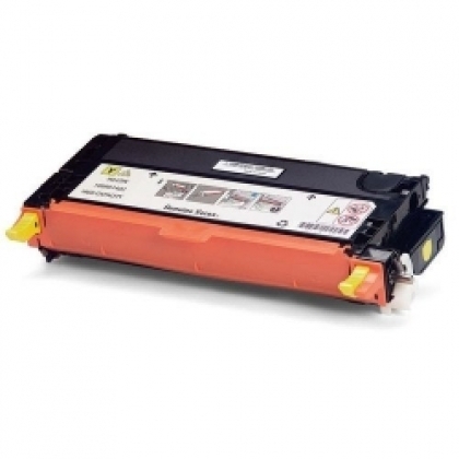 Refilling toner cartridge xerox phaser 6280- yellow with counterchip (5.9k)