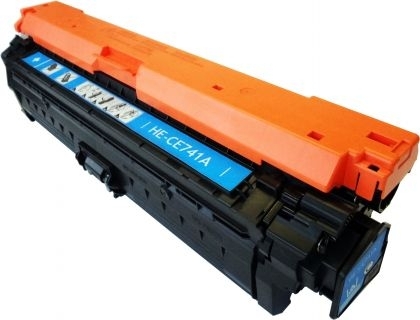 Refilling toner cartridge hp laserjet cp5225 - ce741a/ 307a cyan