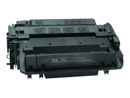 Refilling toner cartridge hp laserjet p3015 - ce255x with counterchip