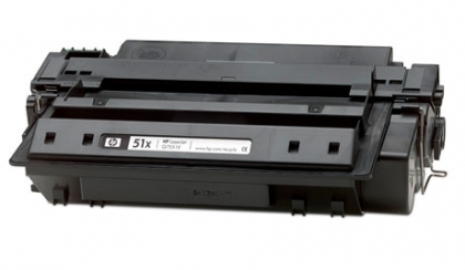 Зареждане нa тонер касета hp LaserJet P3005 - q7551x без смяна чип