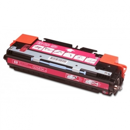 Зареждане нa тонер касета hp ColorLaserJet 3700 – q2683a magenta със смяна чип