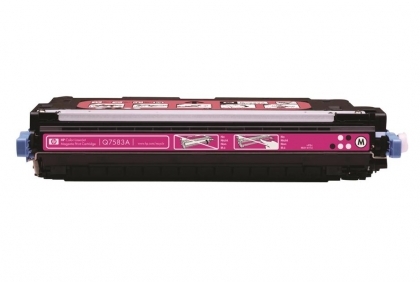 Refilling toner cartridge hp colorlaserjet 3800 - q7583a/ 503a mag with counterchip