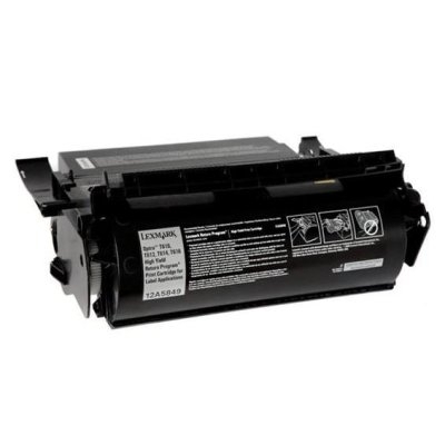 Зареждане на тонер касета Lexmark Optra T610/612 със смяна чип 12A5845 / 12A5849