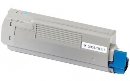 Зареждане на тонер касета OKI C5650/ C5750  cyan със смяна чип - 43872307