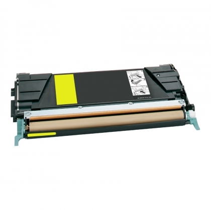 Refilling toner cartridge lexmark c 520/522 - yellow c5220ys with counterchip