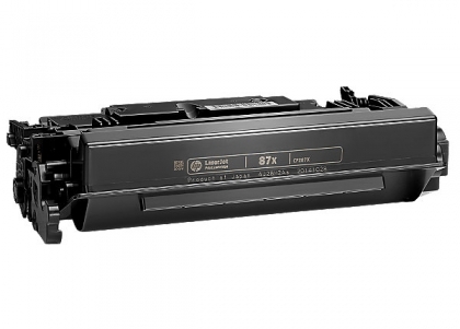 Зареждане нa тонер касета hp LaserJet Ent M506 – CF287X без смяна чип
