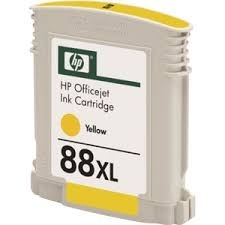 Refilling ink cartridge hp 88xl yellow officejet pro k550 - c9393a no chip