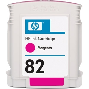 Refilling ink cartridge hp 82 designjet 500 mag - c4912a/ ch567a no chip