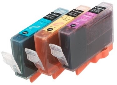 Refilling ink cartridge canon bci-6/ 3e c/m/y