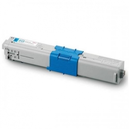 Зареждане на тонер касета OKI C310/510 cyan със смяна чип (2K)