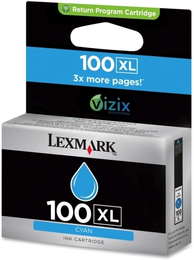 Ink for printer lexmark №100xl cyan