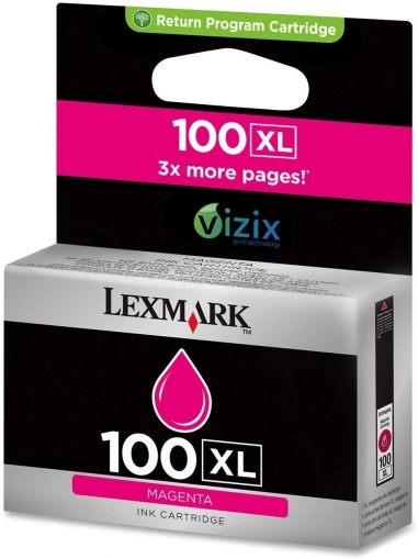Мастило за принтер Lexmark №100XL magenta