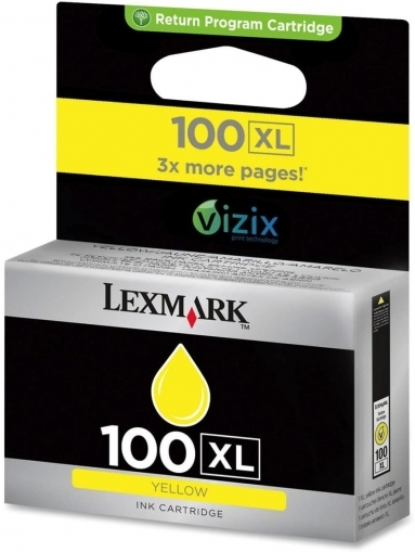 Ink for printer lexmark №100xl yellow