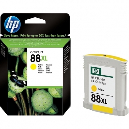 Ink for printer hp 88xl yellow officejet